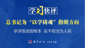 學(xué)習(xí)快評丨總書記為“以學(xué)鑄魂”指明方向