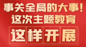 事關(guān)全局的大事！這次主題教育，這樣開展